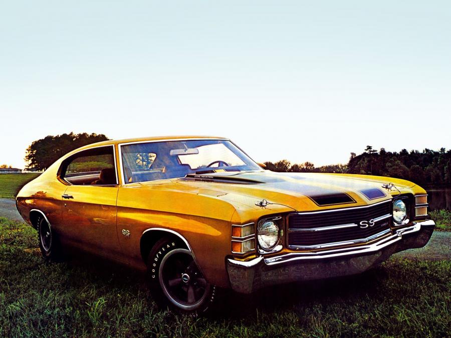  Chevrolet Chevelle SS 454 Hardtop Coupe 1971 года  (фото 4 из 7)